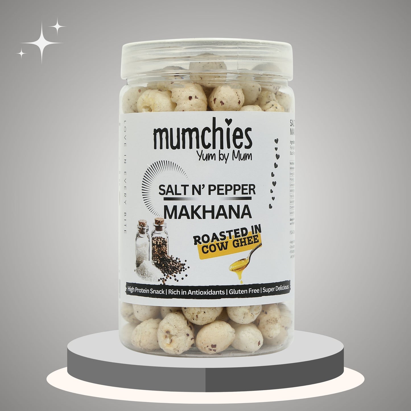 Salt N' Pepper Makhana