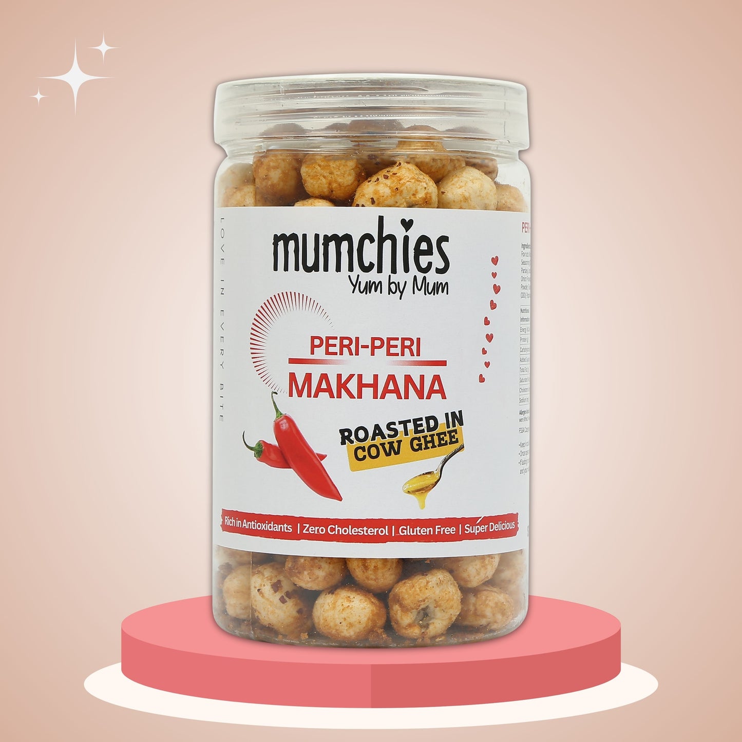 Makhana Pack of 4 - Roasted in Pure Ghee