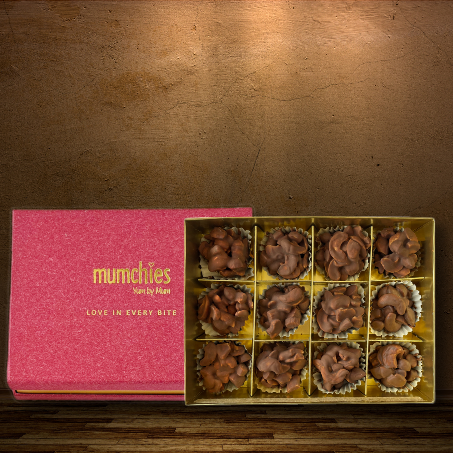 Choco Nut Rocks- Box of 12
