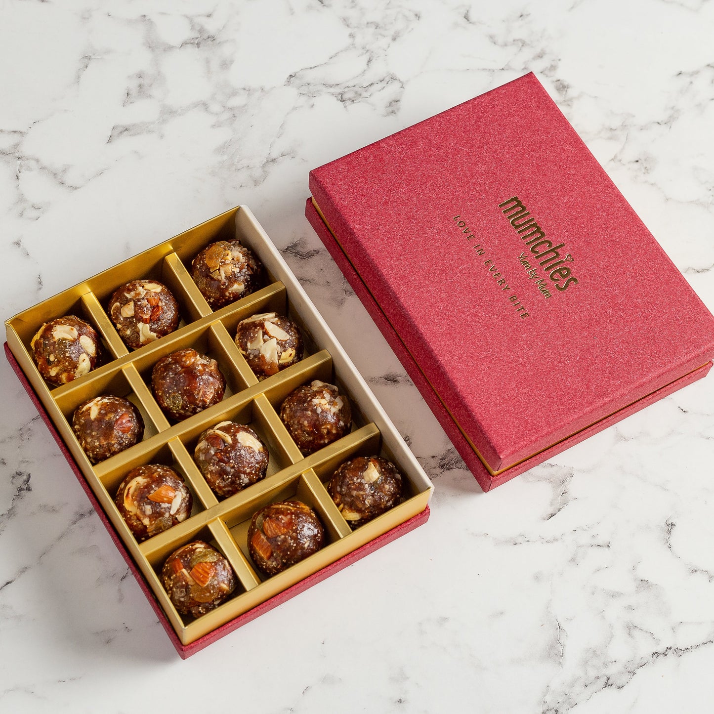 Dry-Fruit Laddu in an Exquisite Gift Box