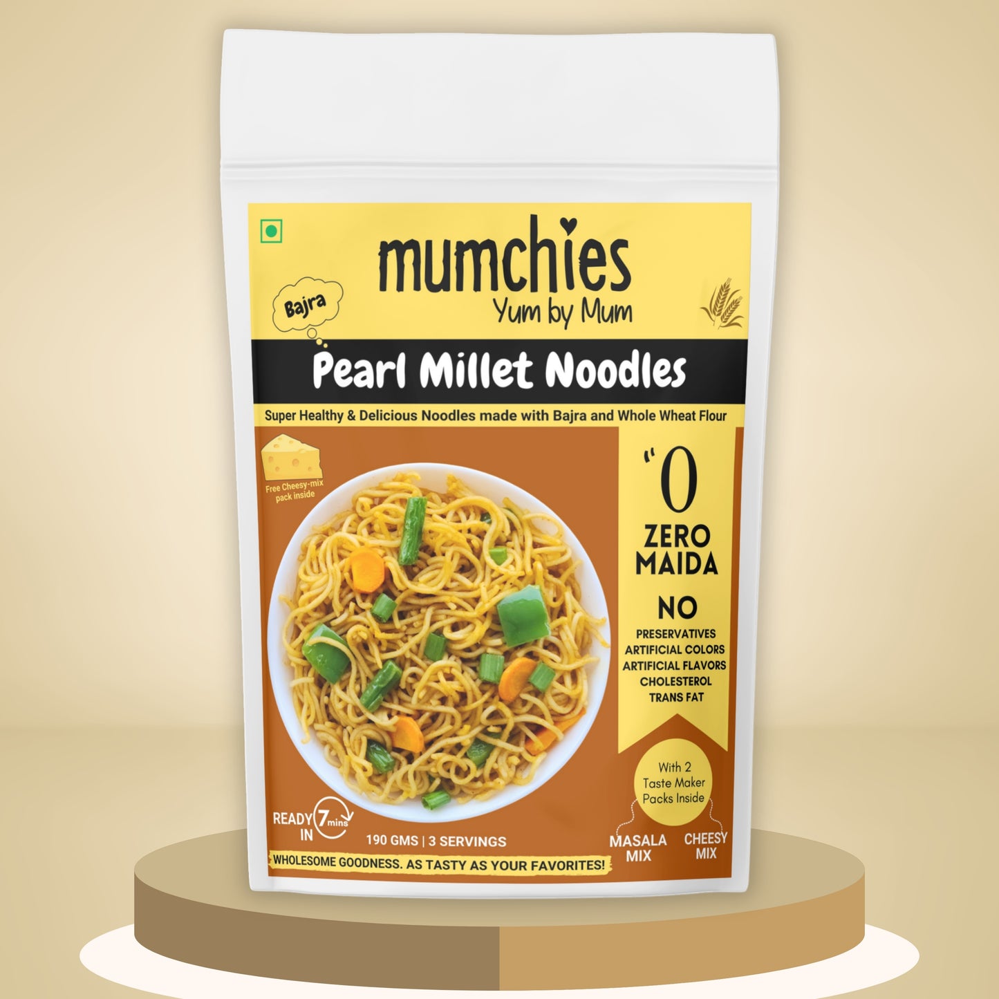 Pearl (Bajra) Millet Noodles