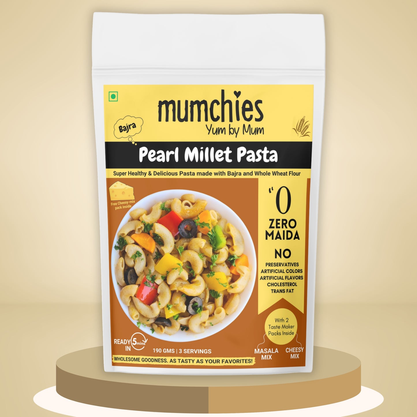 Pearl-Millet (Bajra) Pasta