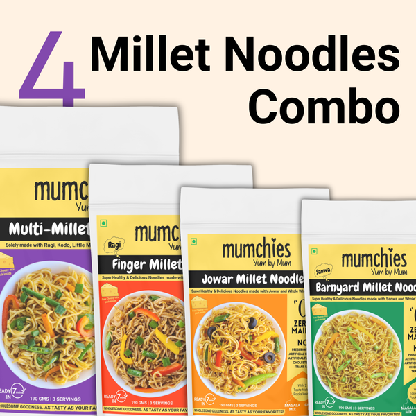 Millet Noodles Combo - 190g x 4 Packs