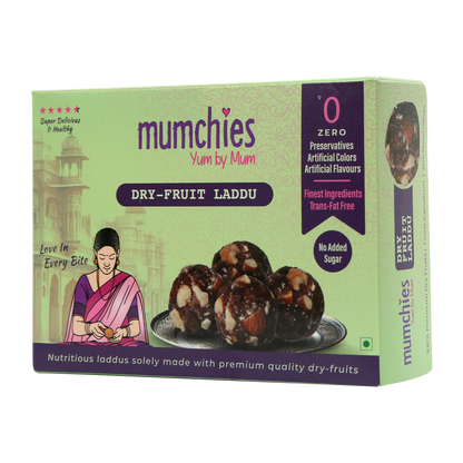 Dry-Fruit Laddu - Solely Made with Premium Quality Dry-fruits