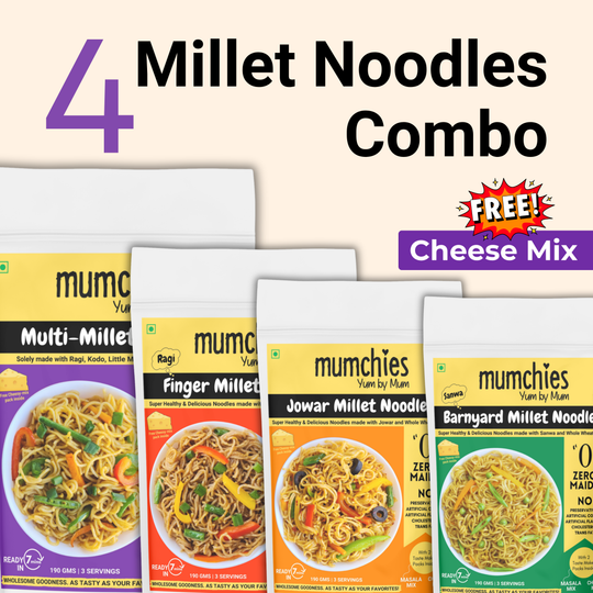 Millet Noodles Combo - 190g x 4 Packs