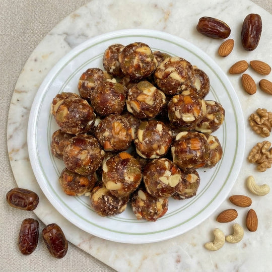 Dry Fruit Laddu | Net Weight: 350gm (14 Laddu)