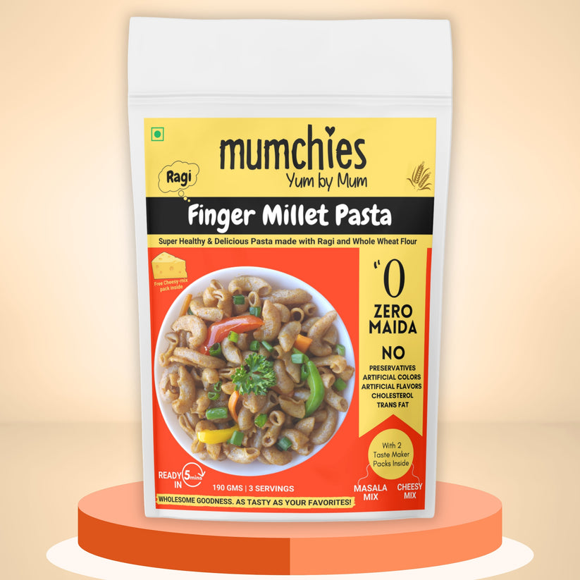 Finger Millet (Ragi) Pasta – Mumchies