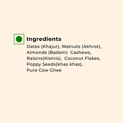 Dry Fruit Laddu | Net Weight: 400 g