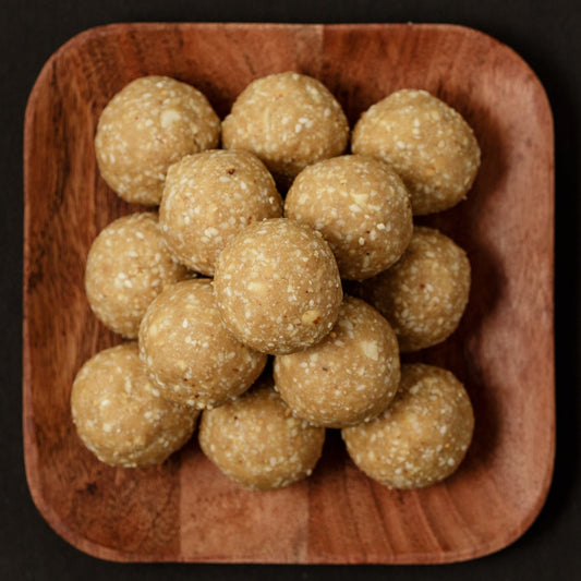 Peanut-Jaggery Laddu